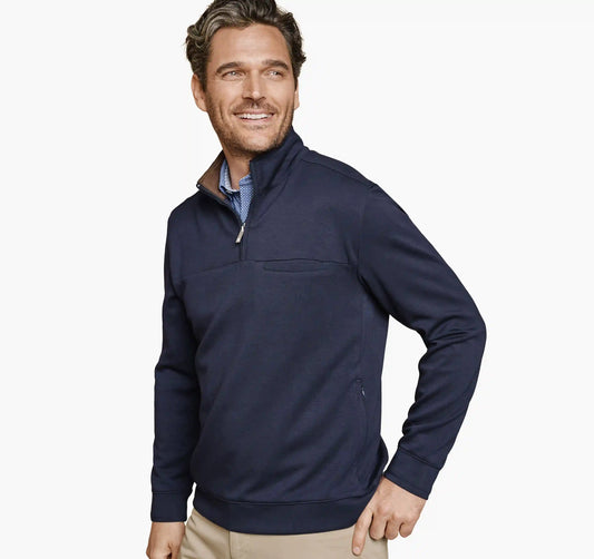 Essential Pocket Quarter-Zip - Navy