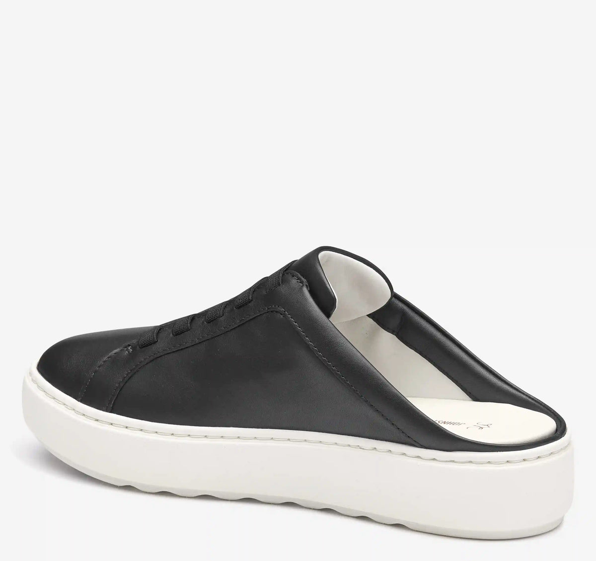 Cammie Mule - Black Nappa Leather