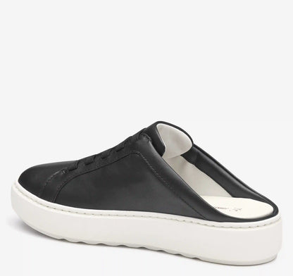 Cammie Mule - Black Nappa Leather
