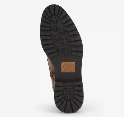 Barrett Plain Toe Boot - Tan Full Grain Leather