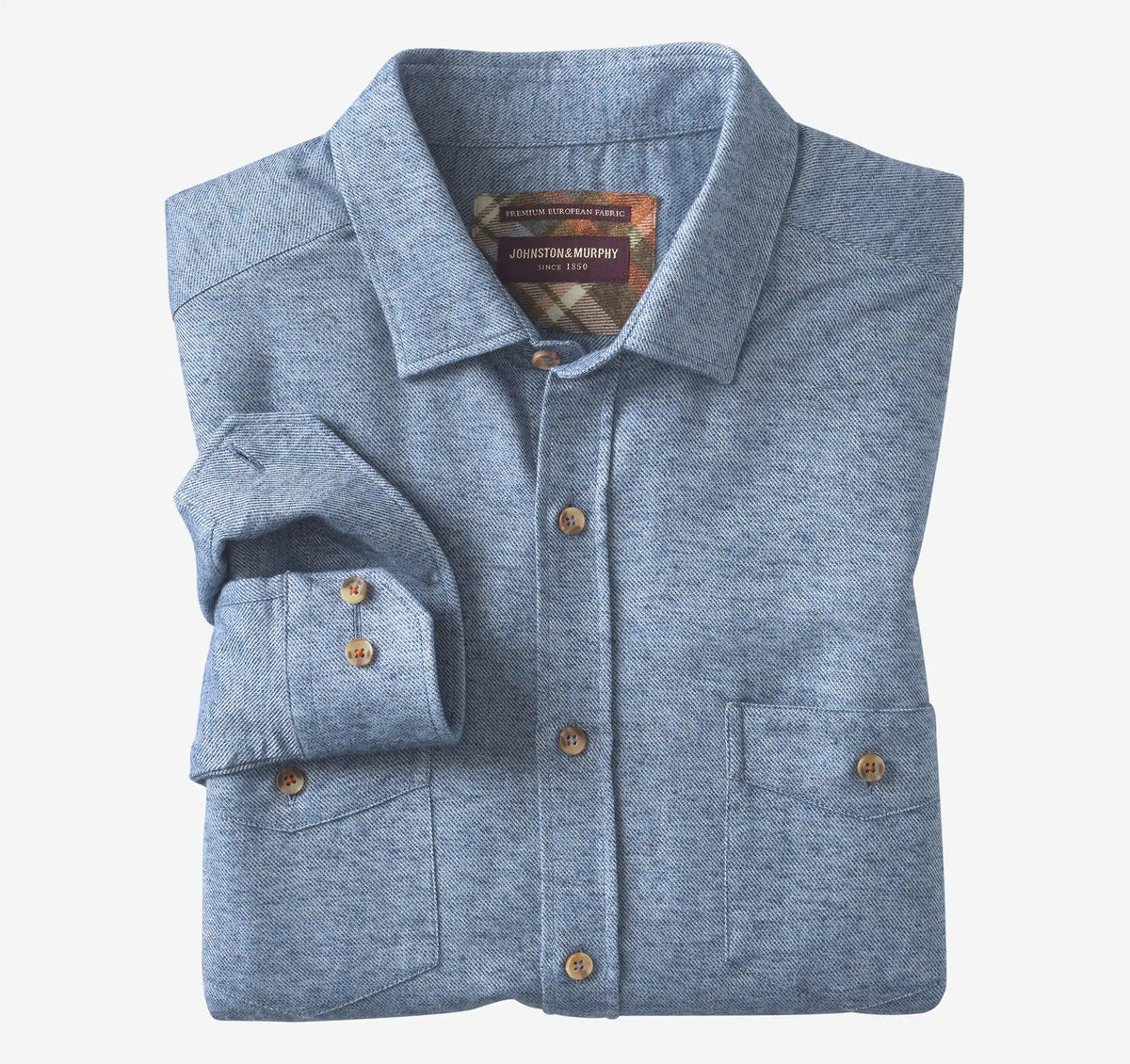 Woodson Heathered Shirt - Blue
