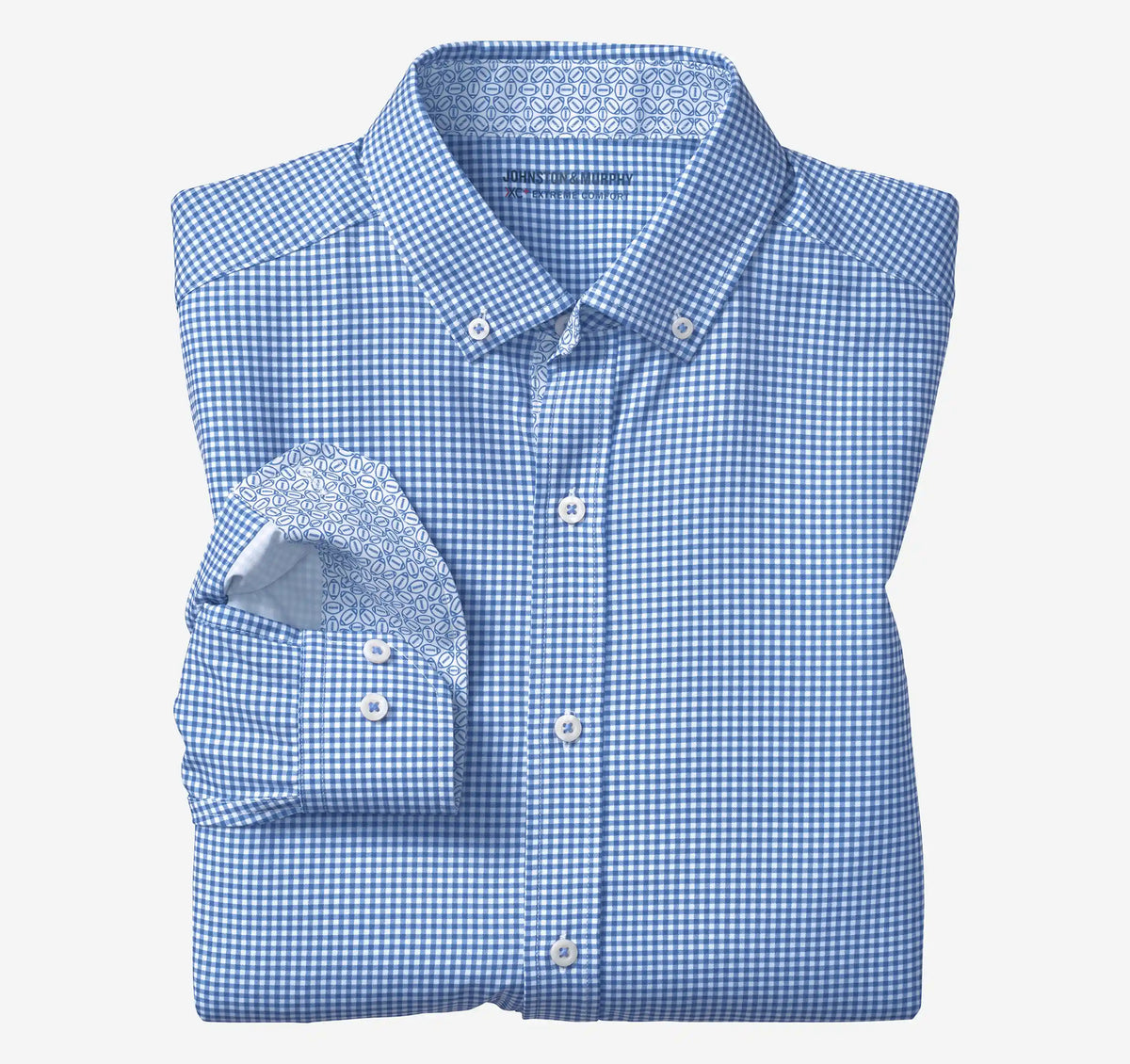 Game Day XC+™ Long-Sleeve Gingham Shirt - Royal