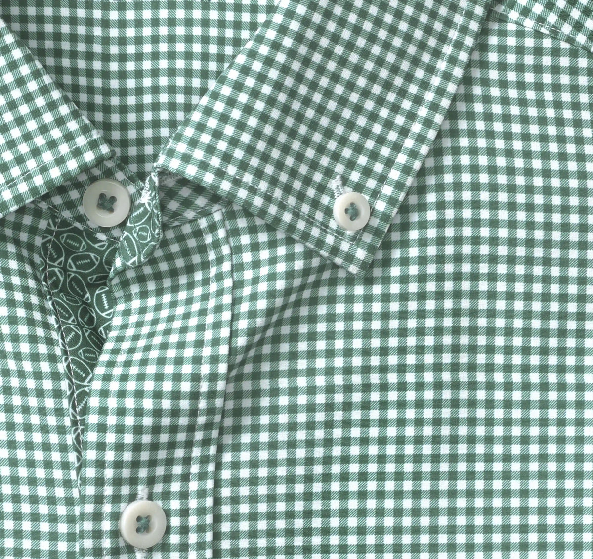 Game Day XC+™ Long-Sleeve Gingham Shirt - Green