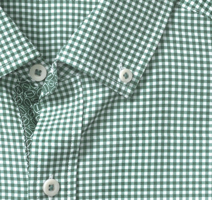 Game Day XC+™ Long-Sleeve Gingham Shirt - Green