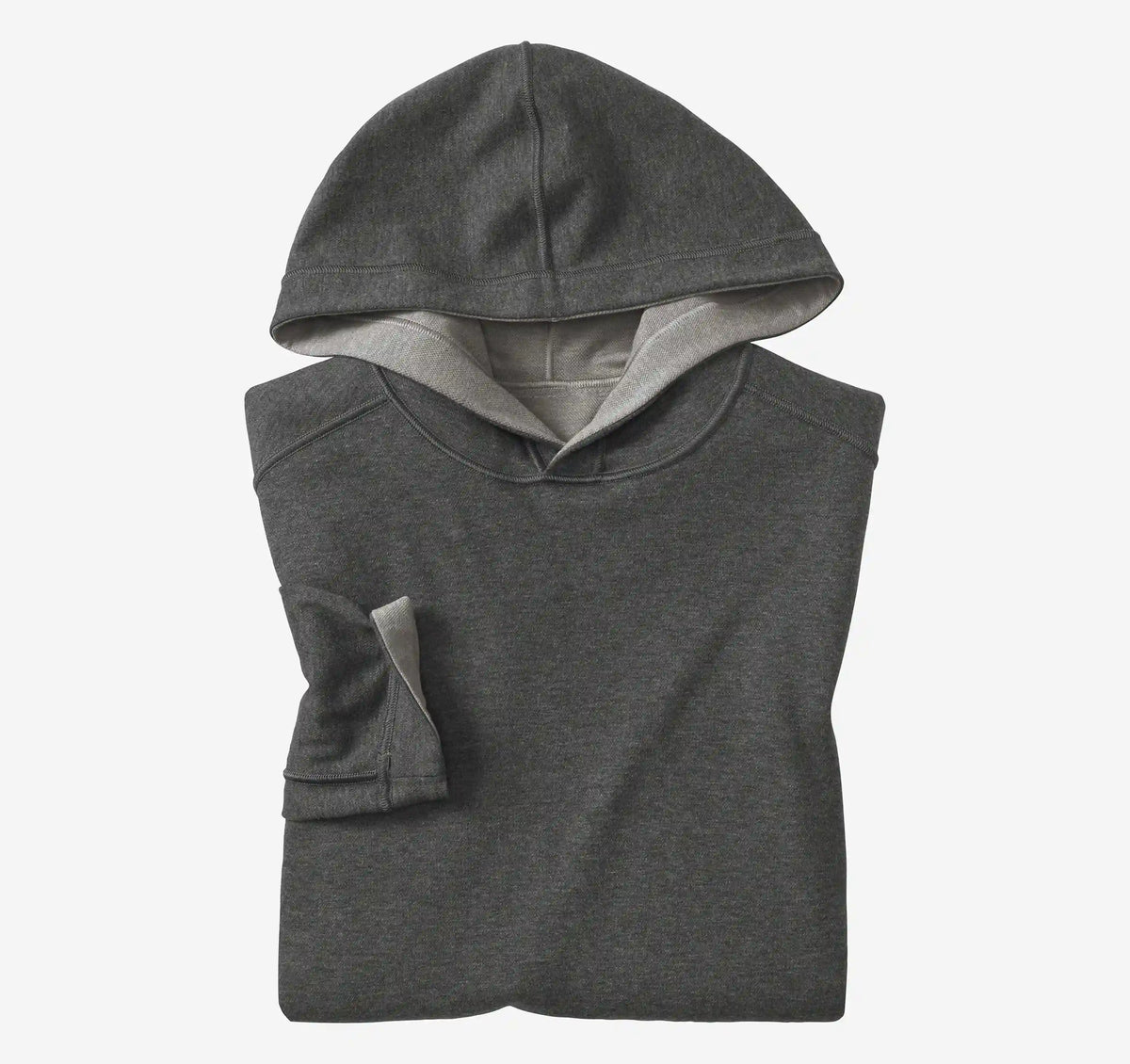 Icon Reversible Hooded Pullover - Gray/Black
