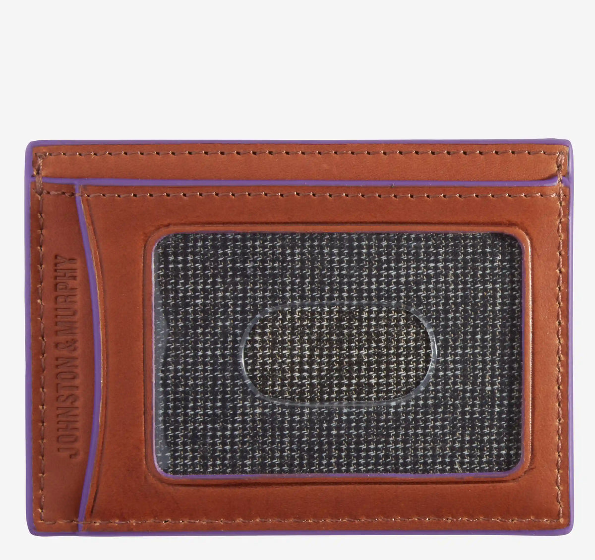 Collegiate Embossed Weekender Wallet - LSU - Tan Full Grain