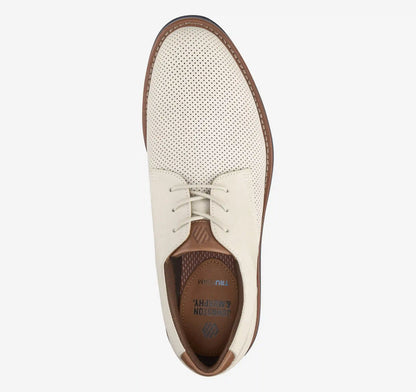 Tyson Perfed Plain Toe - Ivory Nubuck