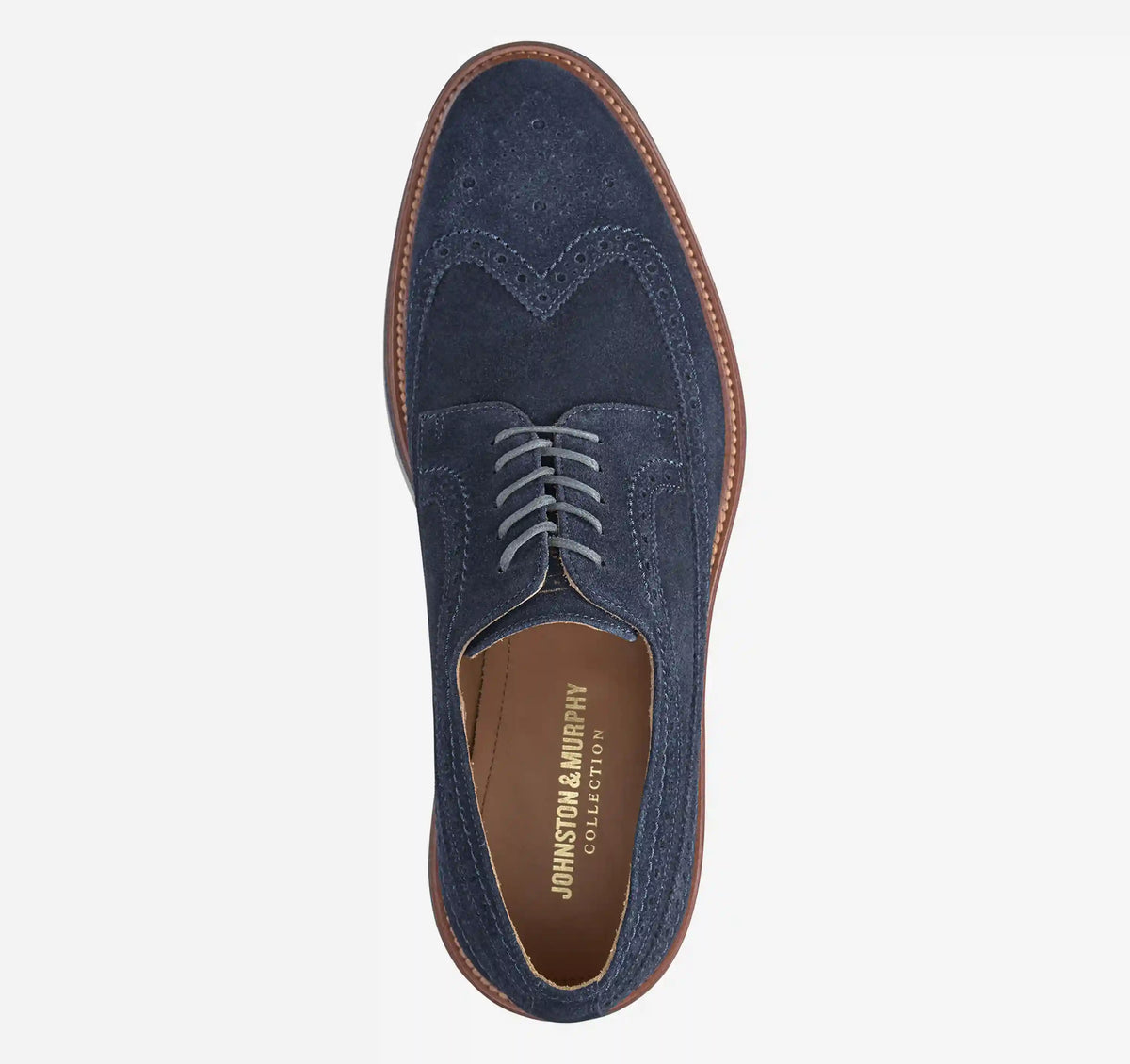 Jenson Longwing - Navy Suede