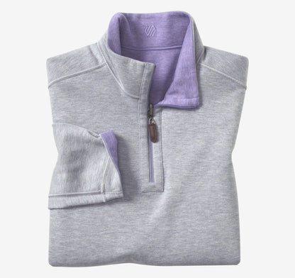 Icon Reversible Quarter-Zip - Purple/Storm