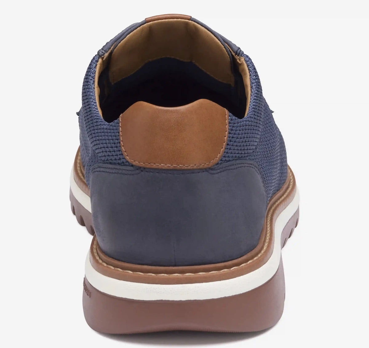Braydon Knit Plain Toe - Navy Knit