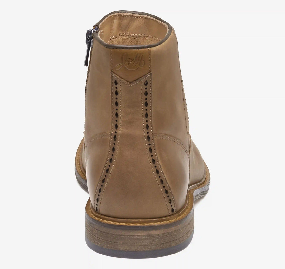 Ripley Inside-Zip Boot - Brown Oiled Full-Grain Leather