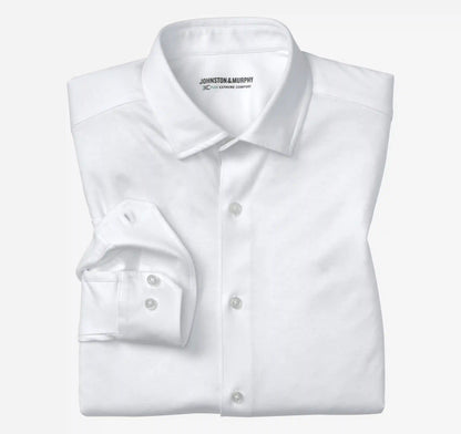 XC Flex® Ascend Long-Sleeve Shirt - White Birdseye