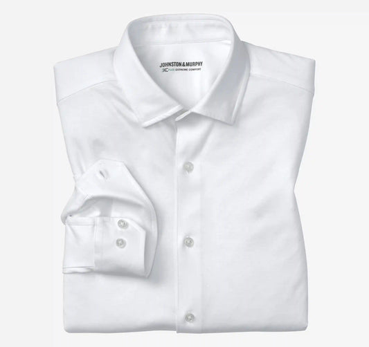 XC Flex® Ascend Long-Sleeve Shirt - White Birdseye
