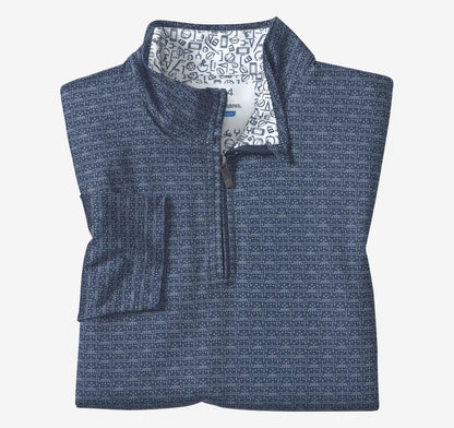 Game Day XC4® Plays Print Quarter-Zip - Navy