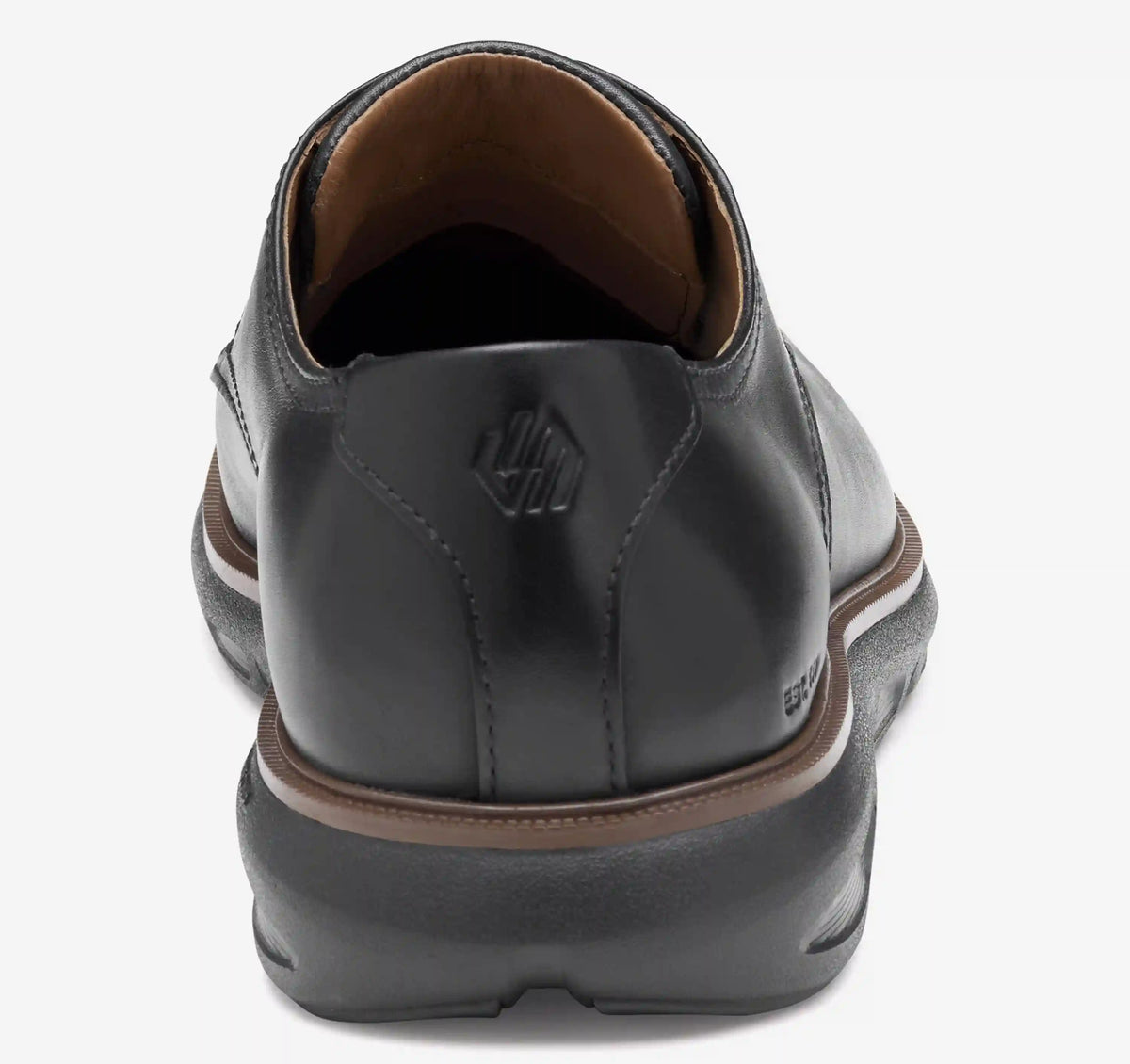 Larkin Plain Toe - Black Italian Calfskin