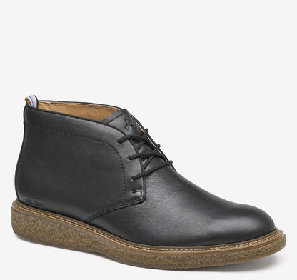 Clint Chukka Boot - Black Full-Grain Leather