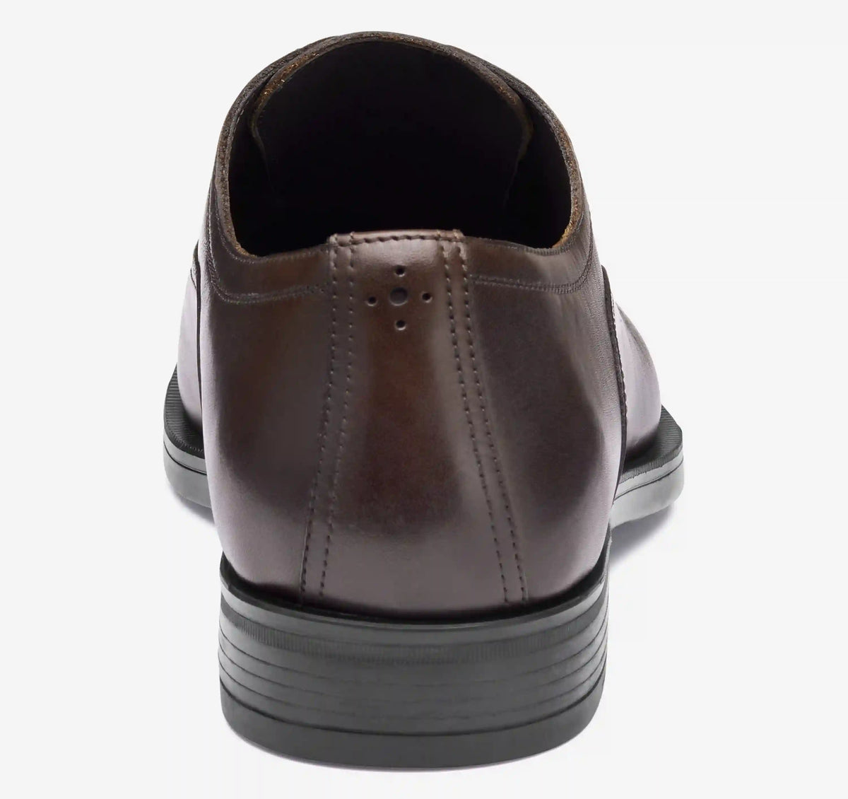 Conlin Cap Toe - Espresso Full-Grain Leather