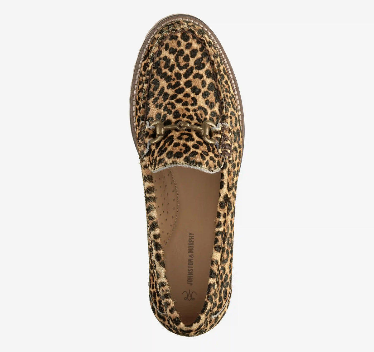 Emmalynn Bit Loafer - Leopard Haircalf