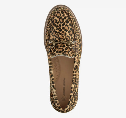 Emmalynn Bit Loafer - Leopard Haircalf