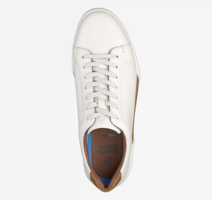 Kendall Lace-to-Toe - White Full-Grain Leather
