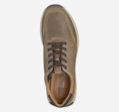 Douglas U-Throat Jogger - Dark Taupe Oiled Full-Grain Leather
