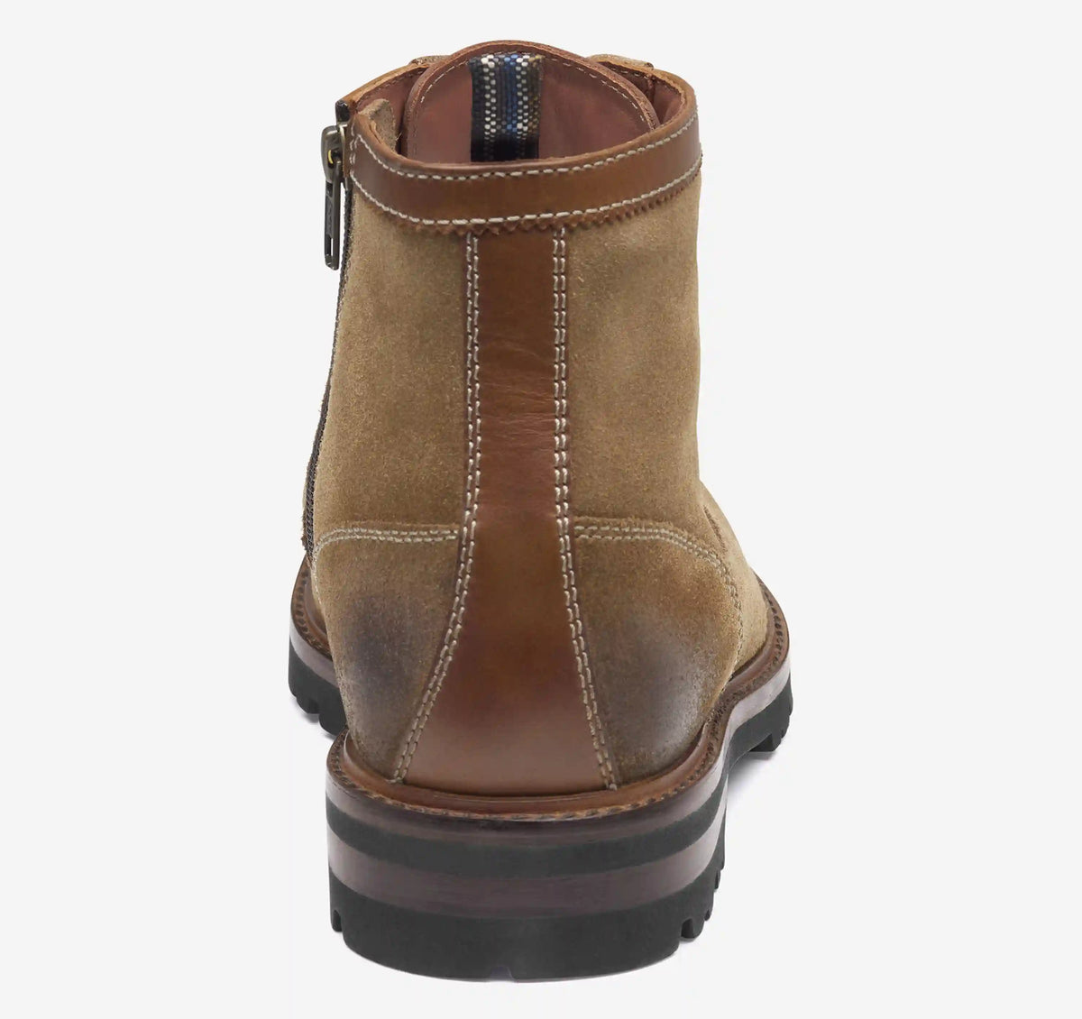 Britton Lace-to-Toe Boot - Snuff Waxed Suede