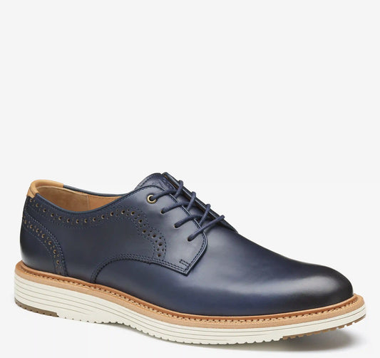Upton 175th Anniversary Plain Toe - Navy Oiled American Full Grain
