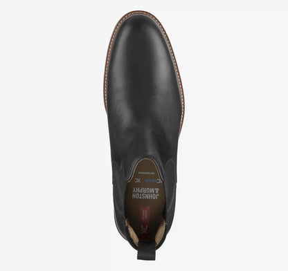 XC+™ Durham Chelsea Boot - Black Waterproof Full Grain Leather