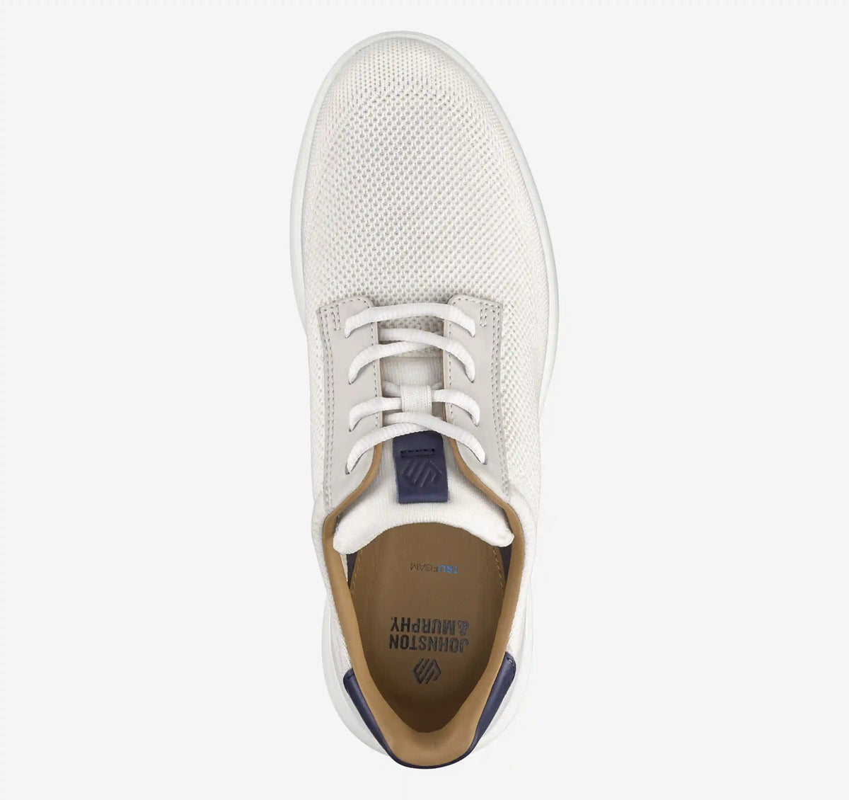 Ackerson Knit Plain Toe - White Knit