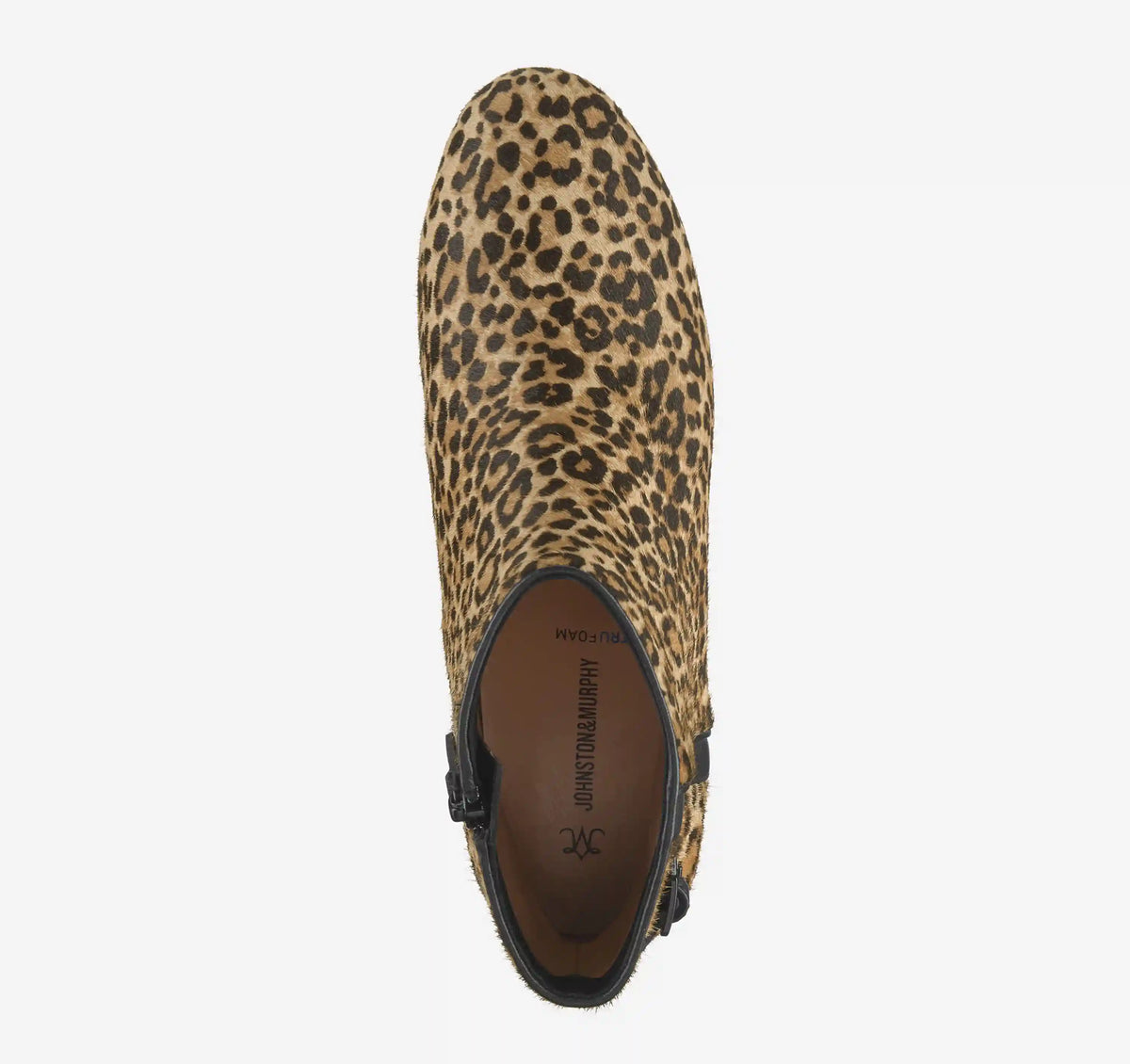 Sienna Belted Bootie - Leopard Haircalf