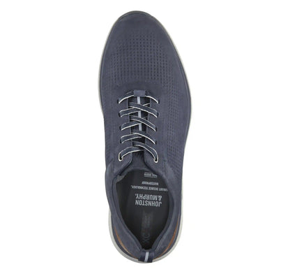 XC4® Prentiss 2 Embossed U-Throat - Navy Waterproof Tumbled Nubuck