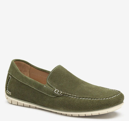 Cort 2.0 Perfed Venetian Loafer - Olive Suede