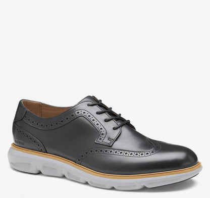 Larkin Wingtip - Black Italian Calfskin