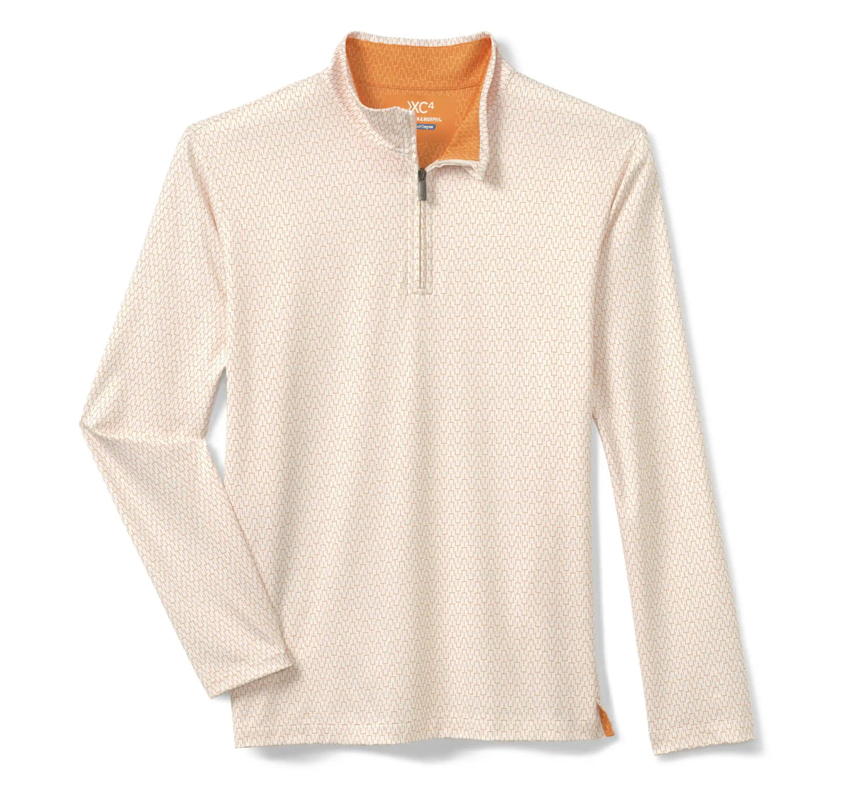 Game Day XC+™ Goal Post Print Quarter-Zip - Orange