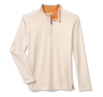 Game Day XC+™ Goal Post Print Quarter-Zip - Orange