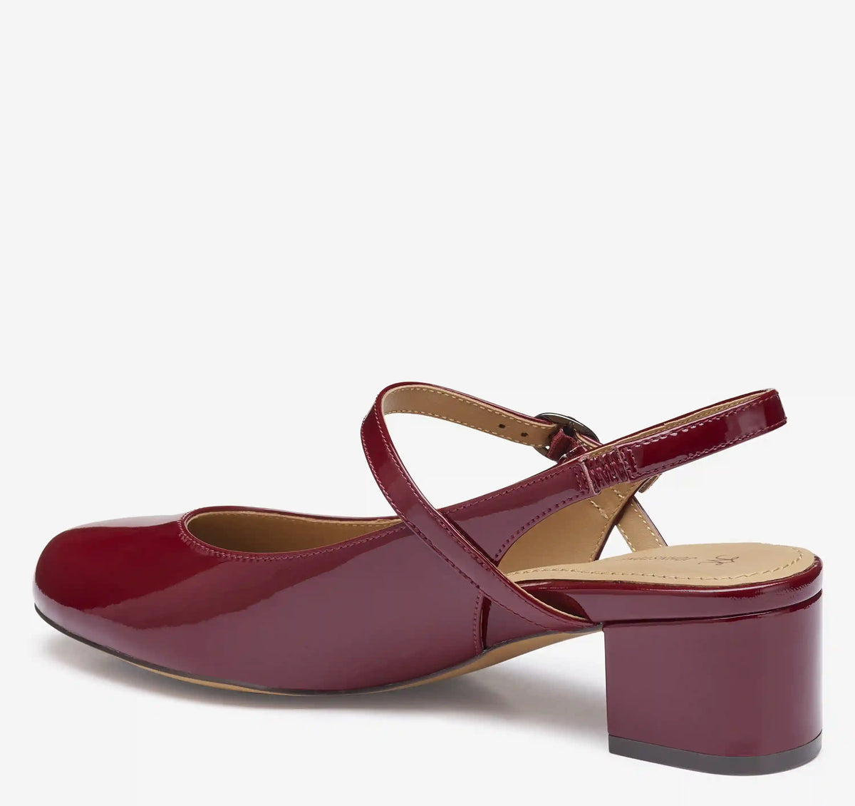Sienna Mary Jane Slingback - Red Patent Leather