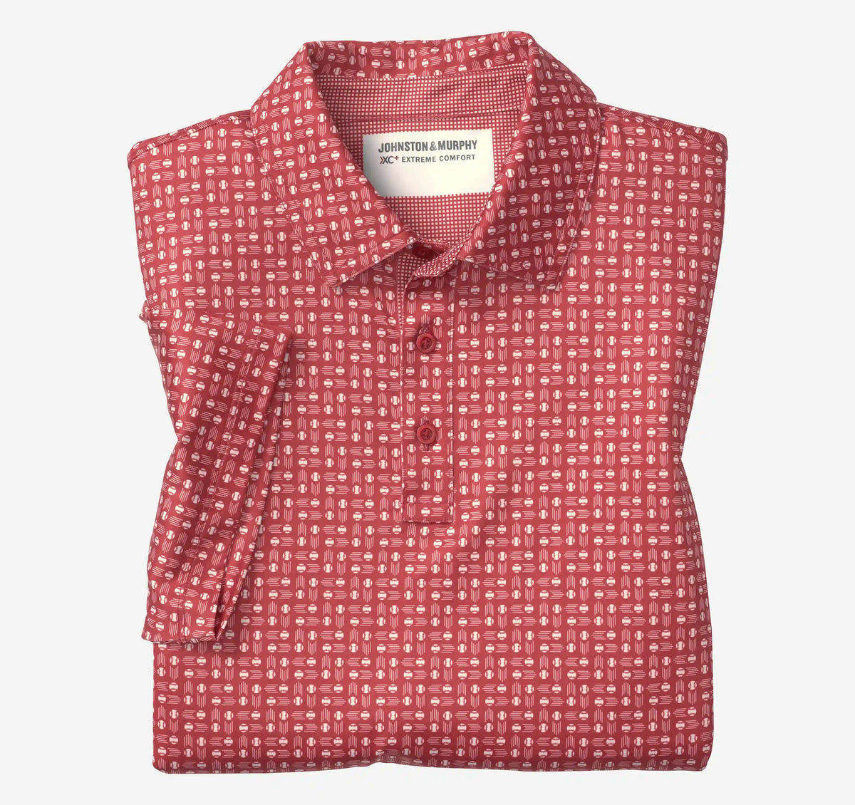 Game Day XC+™ Baseball Print Polo - Red