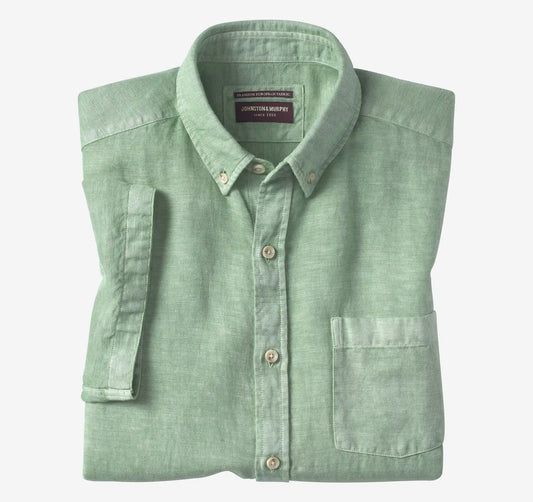 Garment Dyed Shirt - Green