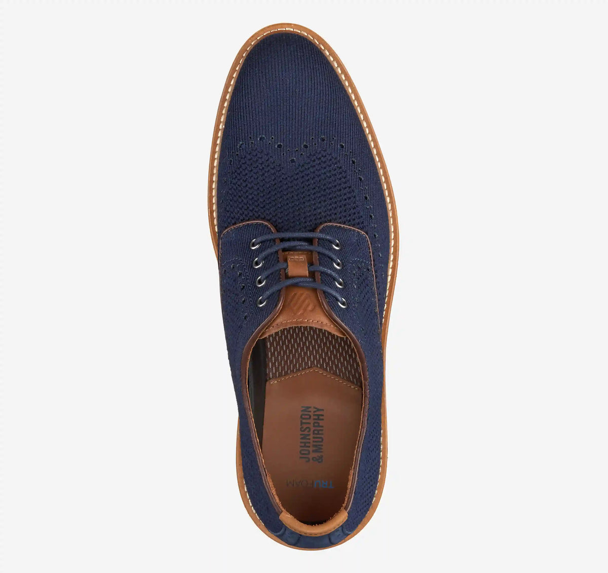 Upton Knit Wingtip - Navy Knit