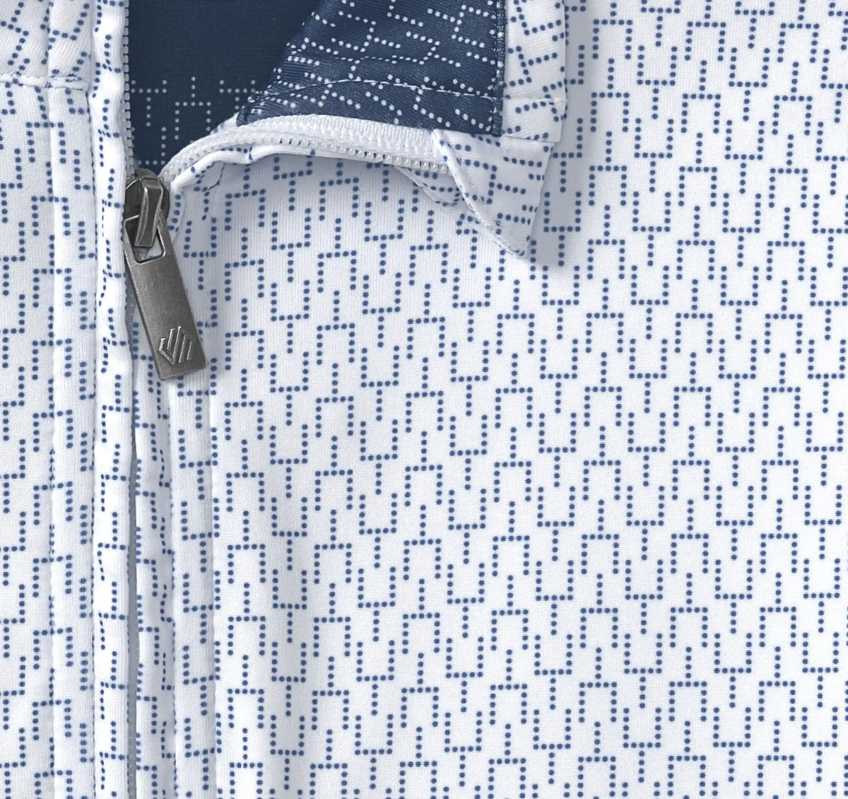 Game Day XC+™ Goal Post Print Quarter-Zip - Navy