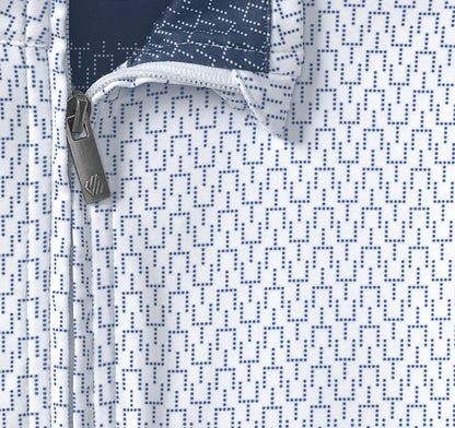 Game Day XC+™ Goal Post Print Quarter-Zip - Navy