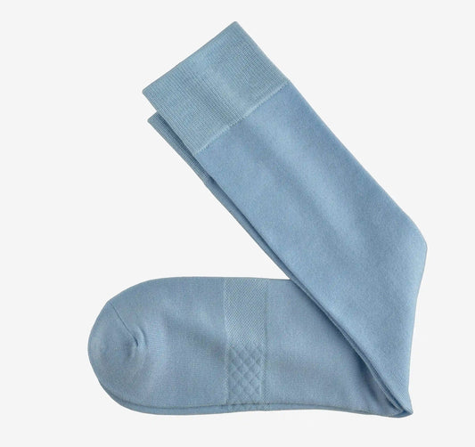 Solid Dress Socks - Light Blue