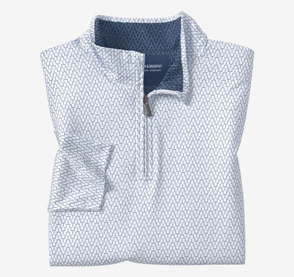 Game Day XC+™ Goal Post Print Quarter-Zip - Navy