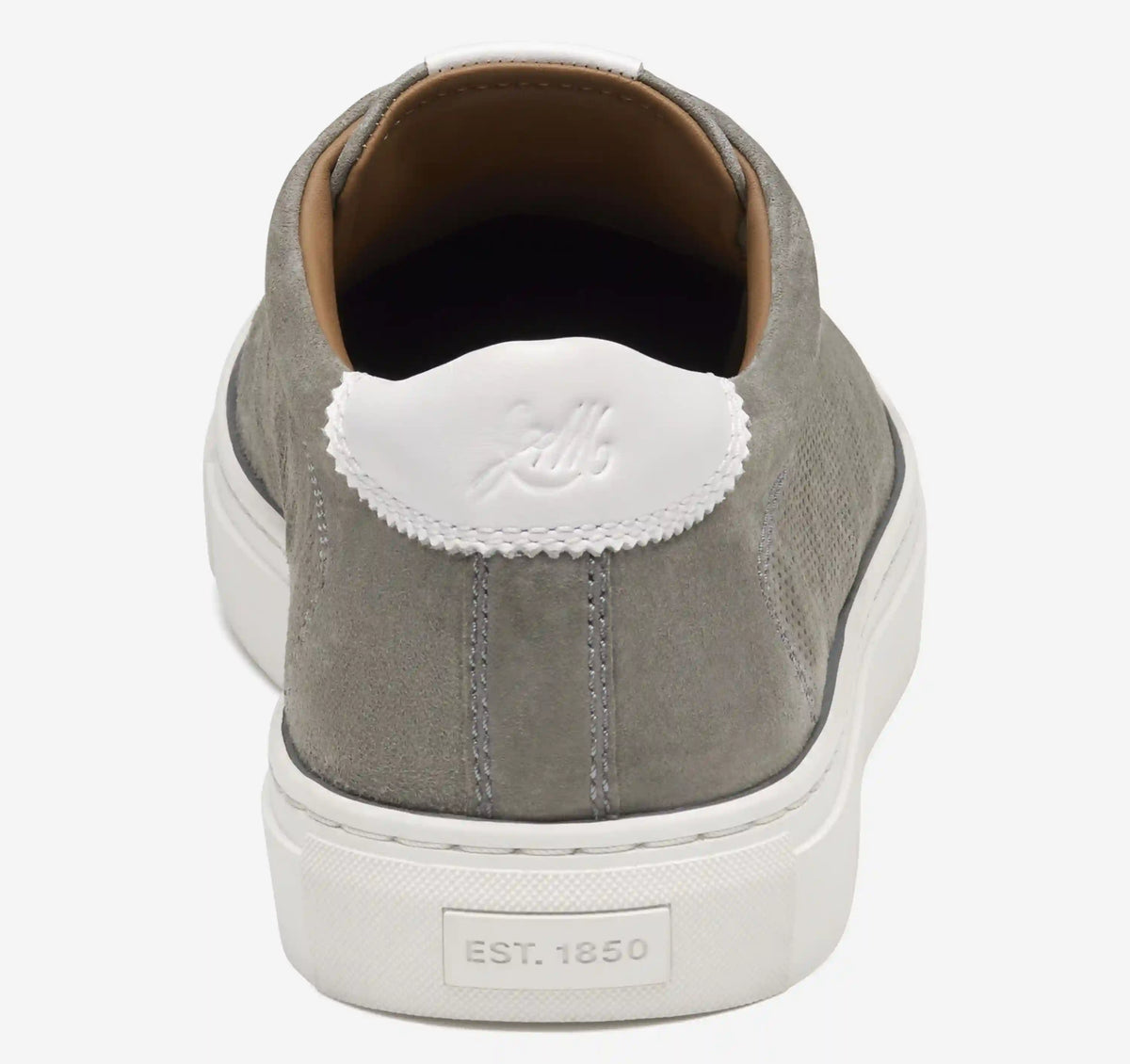 Luther Perfed Lace-to-Toe - Gray Italian Suede
