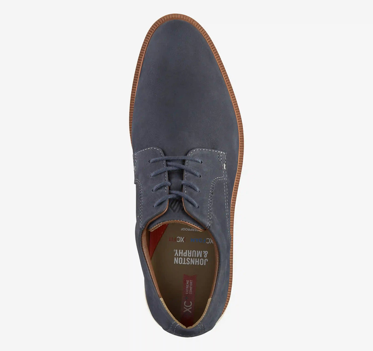 XC+™ Parker Plain Toe - Navy Waterproof Nubuck