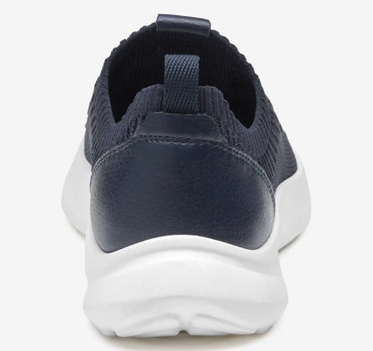 Escape Knit Lace-Up - Navy Knit