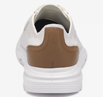 Jenkins Plain Toe - White Leather/Knit