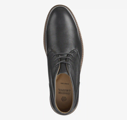 Calder Chukka Boot - Black Tumbled Full Grain