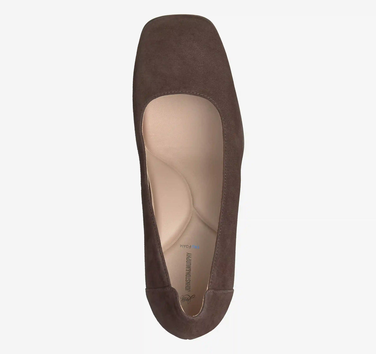 Whitney Pump - Chocolate Kid Suede