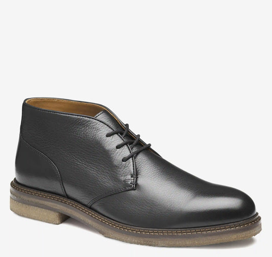 Calder Chukka Boot - Black Tumbled Full Grain